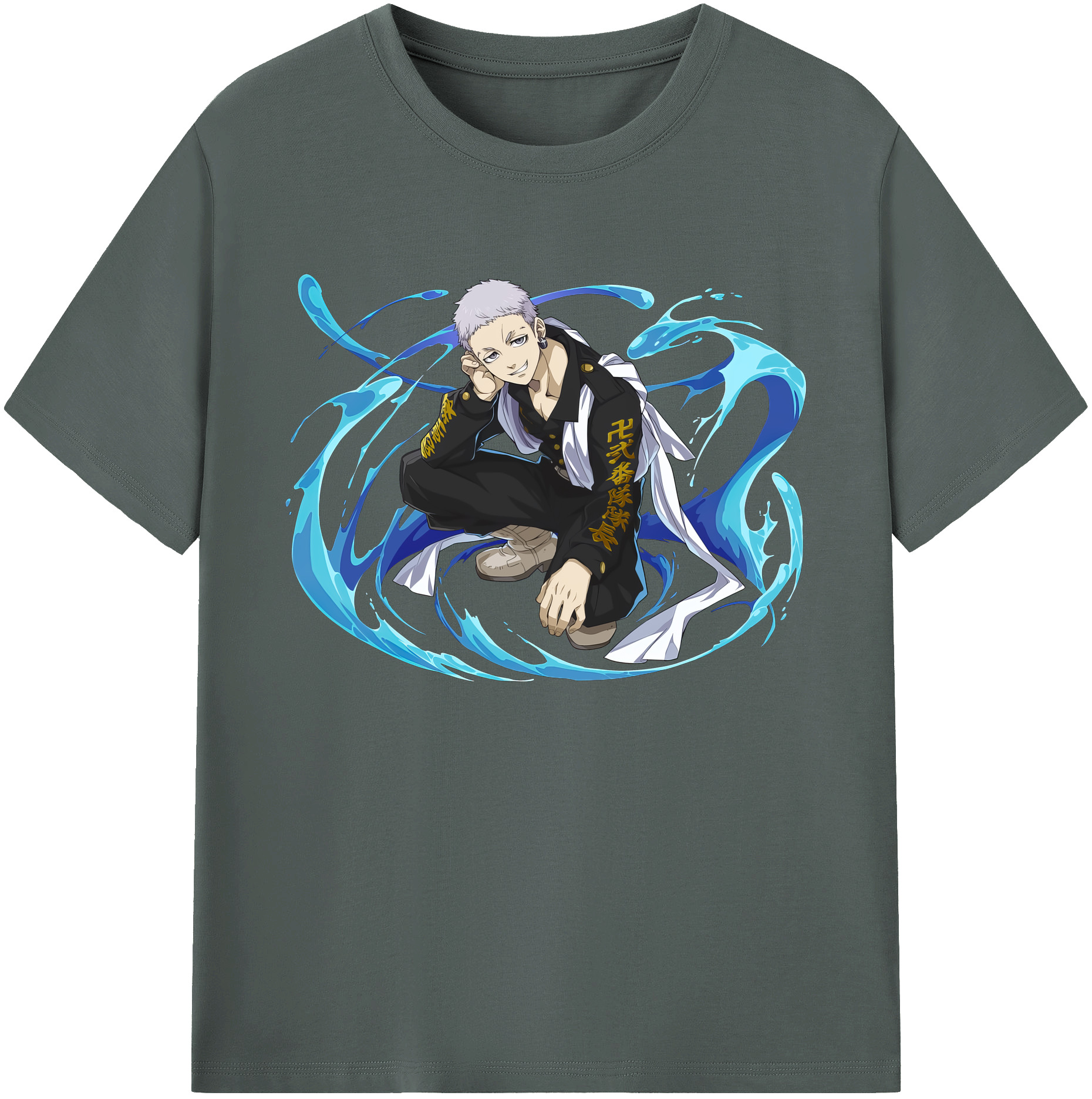 （画像用） 東京リベンジャーズ Tokyo Revengers 綿100％ メンズ半袖Tシャツ｜肌触りやわらか＆通気性